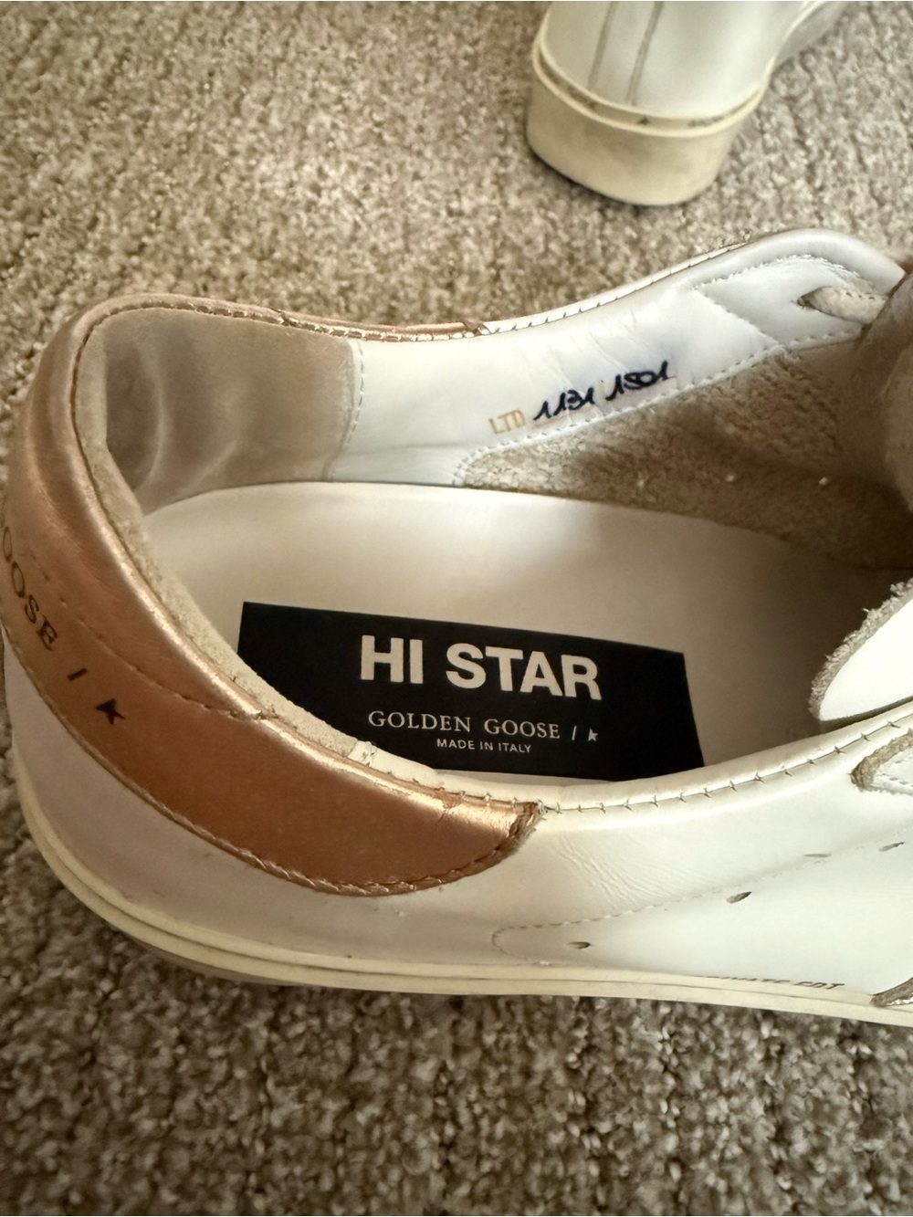 Golden Goose Hi Star Low Top Platform Sneaker - Picture 8 of 9